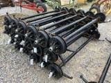 6000LB AXLES 74' SPRING CENTER