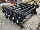 6000LB AXLES 74' SPRING CENTER