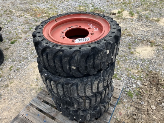 (4) 3110-20 SOLID TIRES