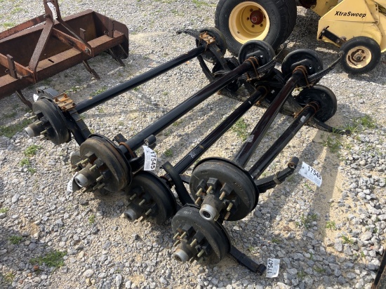 7000LB AXLES 58' SPRING CENTER