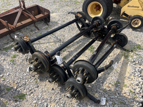7000LB AXLES 58' SPRING CENTER