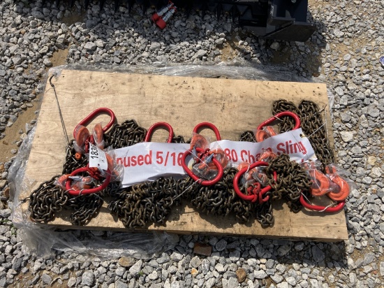 PALLET OF CHAIN SLINGS