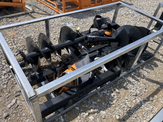 Q/A HYD (2) AUGERS W/4 BITS