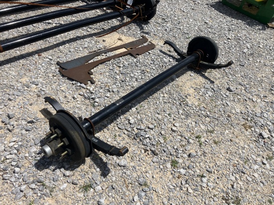 7000LB AXLES 58' SPRING CENTER