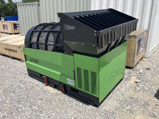 ROTATING DRUM SCREENER