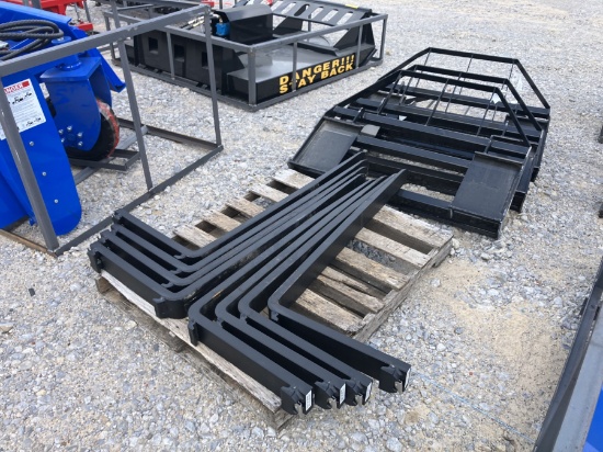 Q/A SET OF PALLET FORKS & FRAME