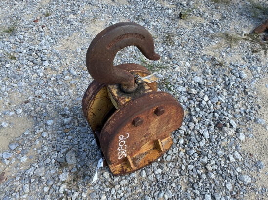 BLOCK/PULLY FOR CRANE