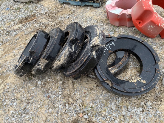 (6) Kub M7 Rear Wheel Weights