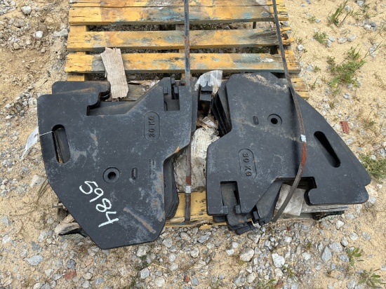 (10) Front Weights (For M6 Kubota)
