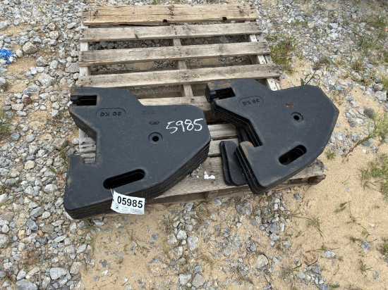 (10) Front Weights (For M6 Kubota)