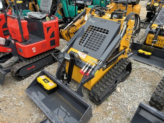 Zjg Stand On Skid Steer