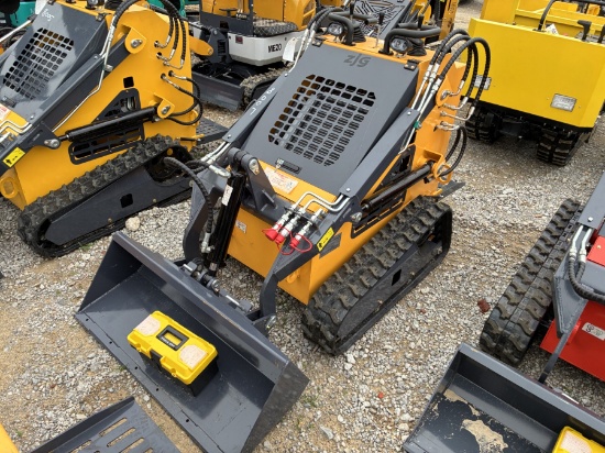 Zjg Stand On Skid Steer