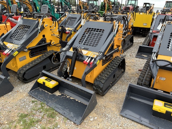 Zjg Stand On Skid Steer