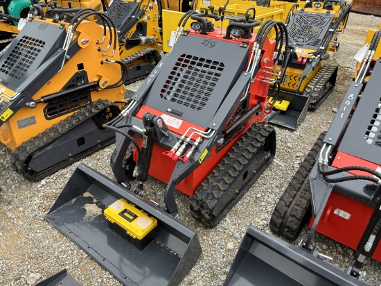 Zjg Stand On Skid Steer