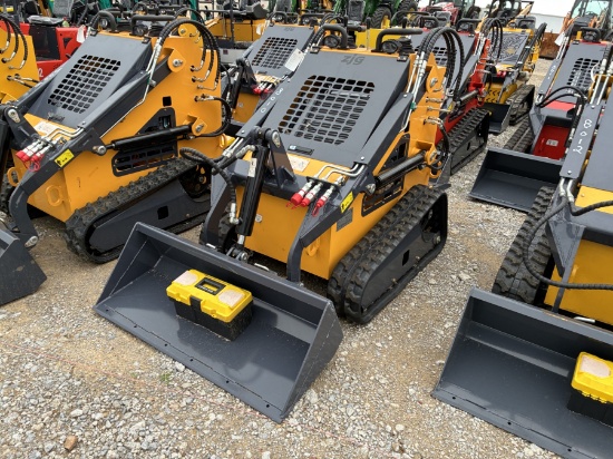 Zjg Stand On Skid Steer