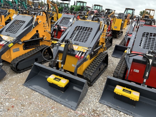 Zjg Stand On Skid Steer