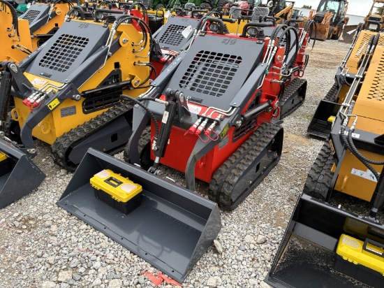 Zjg Stand On Skid Steer