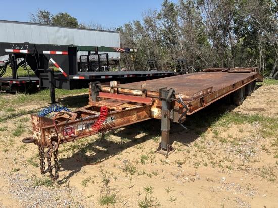 25' Belshe Pintle Hitch Trailer