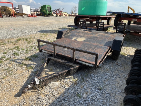 8' BUMPER PULL TRAILER W/BOS