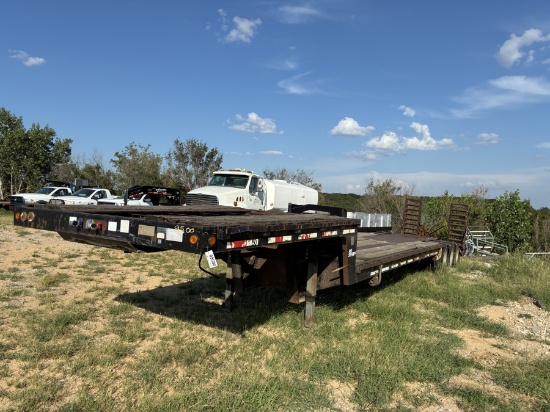 2001 TRAIL KING TK80RG-533 LOW BOY TRAILER
