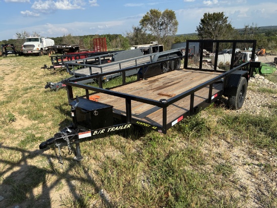 B/R 12' BUMPER PULL TRAILER