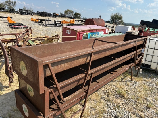 METAL FEEDING TROUGH