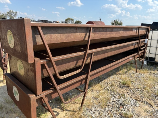 METAL FEEDING TROUGH