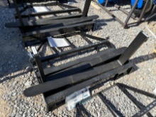 SET OF PALLET FORK AND FRAME