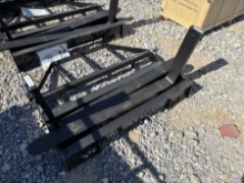 SET OF PALLET FORK AND FRAME