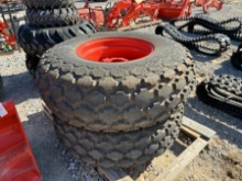 (2)18.4-26 KUB RIM & TURF TIRE