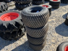 (4)25X12.00-12 KUB RTV RIM & TIRE