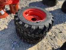 (2)23X8.50-12 KUB RIMS & TIRES