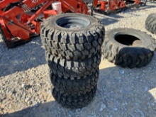 (4)25X10.00-12 KUB RTV RIM & TIRE