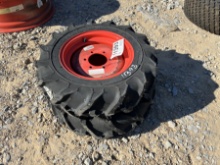 (2)6-12 KUB RIM & TIRE
