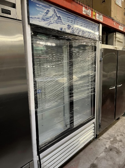 Blue Air 2 Sliding Glass Door Merchandiser/ Refrigerator