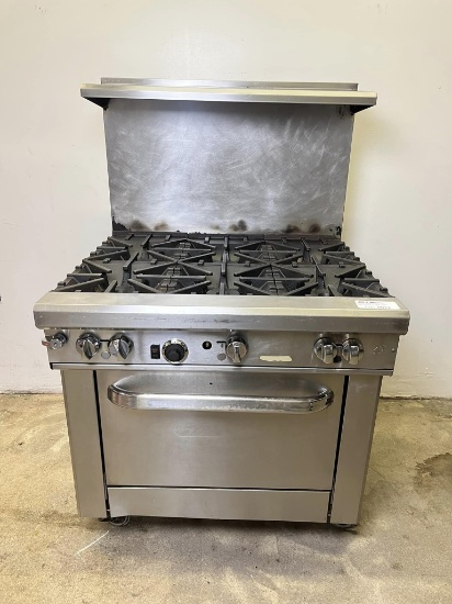Southbend 6 Burner Gas Range w/Convection Oven Below