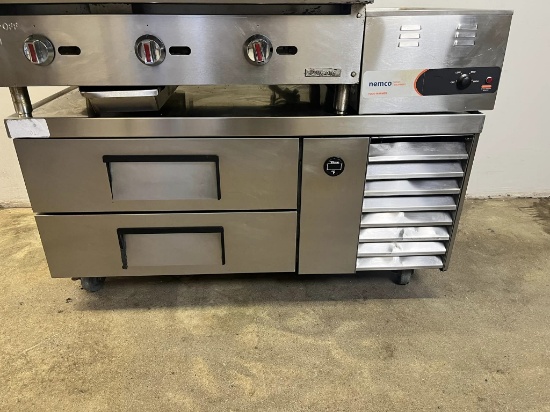 True 50” 2 Drawer Refrigerated Chef Base