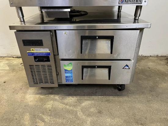 Everest 36 1/2” 2 Drawer Refrigerated Chef Base