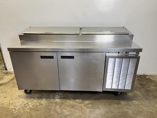Delfield 72” 2 Door Pizza Prep Table