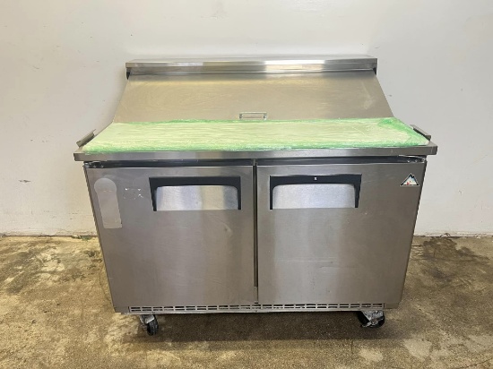 Everest 48” 2 Door Sandwich Prep Table