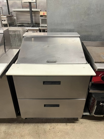 Delfield 32” Megatop Prep Table w/2 Drawers