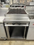 Wolf 24” Gas Charbroiler w/Storage Space