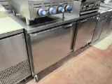 Beverage Air 60” 2 Door Worktop Refrigerator