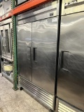True 2 Door Freezer w/S.S Interior & Digital Thermostat