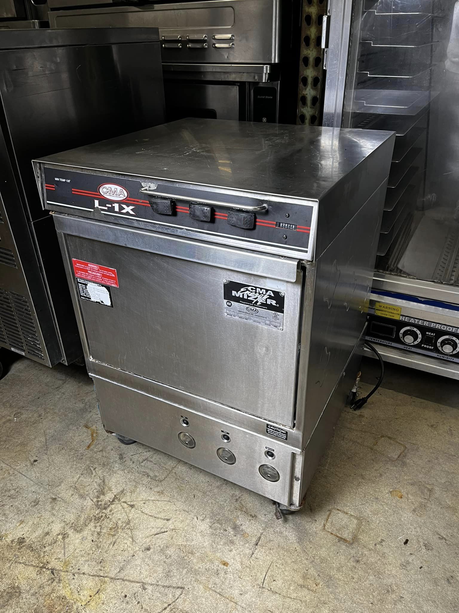 CMA L1X Undercounter Dishwasher Proxibid
