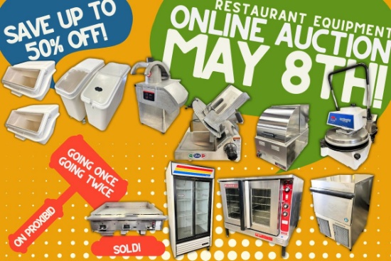 MAY Online Restaurant Online Auction