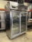 Delfield 2 Sliding Glass Door Refrigerator