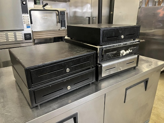 Lot of Register Lock Boxes (NO KEYS)
