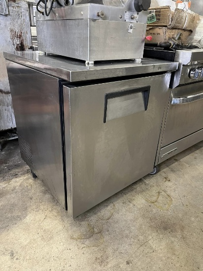 True Single Door Worktop Freezer