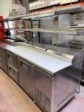 True 67 1/2” 2 Drawer, 1 Door Pizza Prep Table